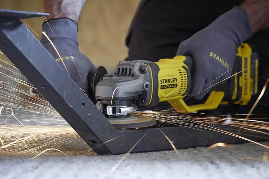 Шлифмашина угловая аккумуляторная - болгарка аккумуляторная STANLEY FATMAX SFMCG400B SFMCG400B фото