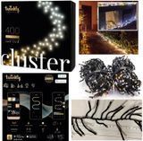 Smart LED Гирлянда Twinkly Cluster AWW, 400, Gen II, IP44, длина 6м, черный кабель TWC400GOP-BEU фото