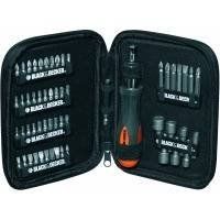 Набір біт Black&Decker A7104-XJ, 56 предметів A7104 фото