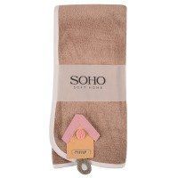 Текстиль банний SOHO Рушник 35*75 см, мікроф. Capuchino 35*75 см Capuchino фото
