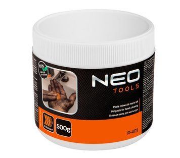 Гель-паста для миття рук Neo Tools, 500г, абразивна, нейтральний рН, помаренчевий колір 10-401 фото