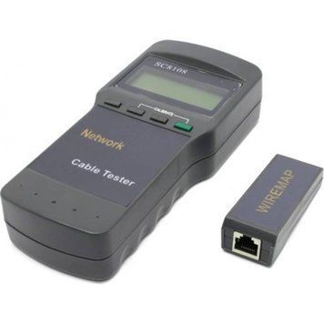 Тестер кабельний SC8108, RJ-45, LCD Display SC8108 фото