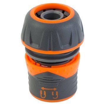 Конектор 1/2" швидкознімний для шланга 3/4" з замком (ABS+TPR) FLORA (5015484) SG-5015484 фото