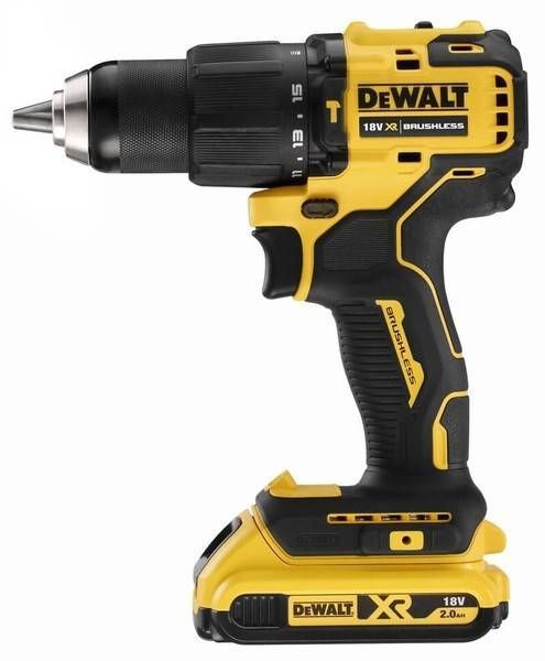 Дрель-шуруповерт аккумуляторная безщеточная ударная DeWALT DCD709D2T DCD709D2T фото