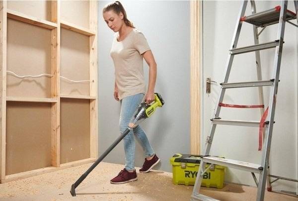 Пылесос аккумуляторный ручной Ryobi ONE+ RHV18F-0 (без АКБ и ЗУ) (5133005656) 5133005656 фото
