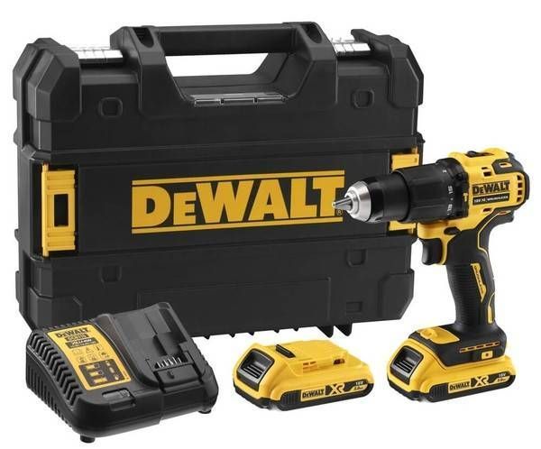 Дрель-шуруповерт аккумуляторная безщеточная ударная DeWALT DCD709D2T DCD709D2T фото