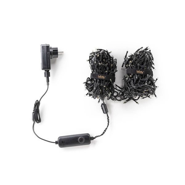 Smart LED Гирлянда Twinkly Cluster AWW, 400, Gen II, IP44, длина 6м, черный кабель TWC400GOP-BEU фото