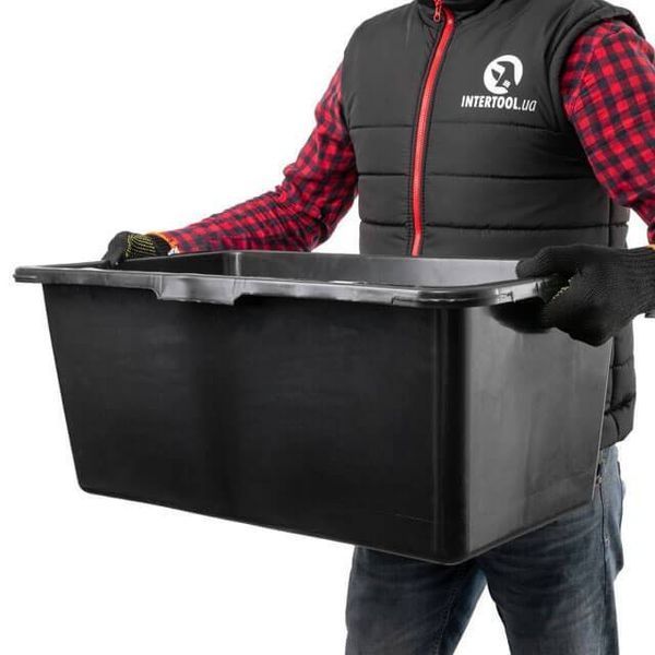 Таз прямоугольный 65 л. INTERTOOL KT-0065 KT-0065 фото
