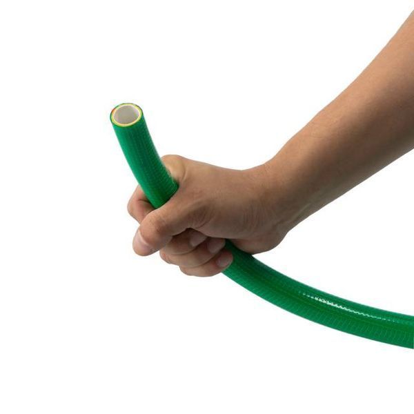 Шланг для води чотирьохшаровий 3/4", 50м, армований PVC INTERTOOL GE-4126 GE-4126 фото