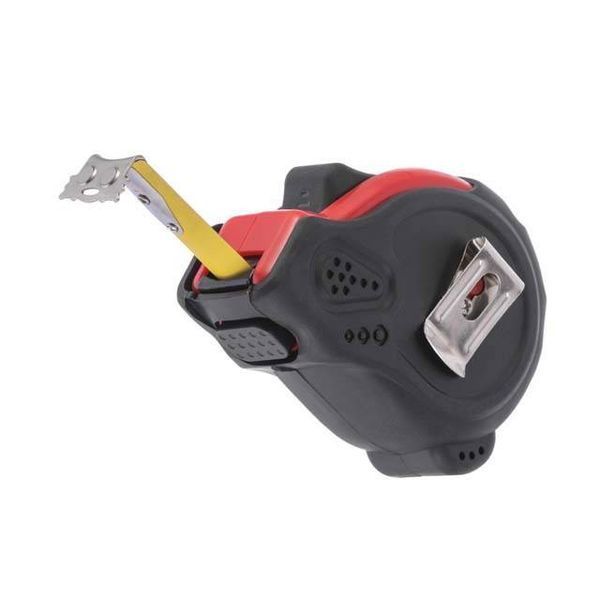 Рулетка сталева з фіксатором 5м x 19мм "Супер Магніт" INTERTOOL MT-0605 MT-0605 фото
