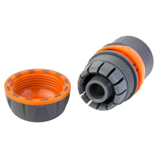 Конектор 1/2" швидкознімний для шланга 3/4" з замком (ABS+TPR) FLORA (5015484) SG-5015484 фото