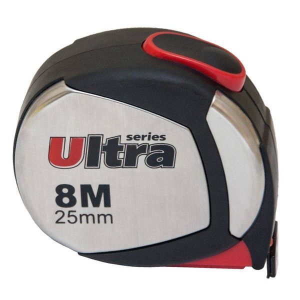Рулетка магнітна, нейлонове покриття 8м&times;25мм ULTRA (3822082) SG-3822082 фото