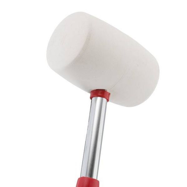 Киевлянка резиновая 680 г.80 мм, белая резина, ручка INTERTOOL HT-0235 HT-0235 фото