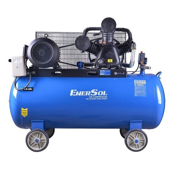 Компресор повітряний EnerSol ES-AC850-300-3PRO ES-AC850-300-3PRO фото