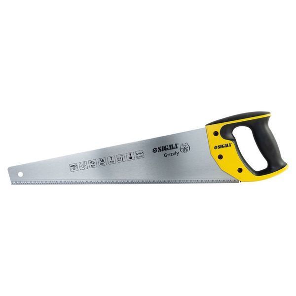 Ножівка по дереву 450мм 7TPI Grizzly SIGMA (4400851) SG-4400851 фото
