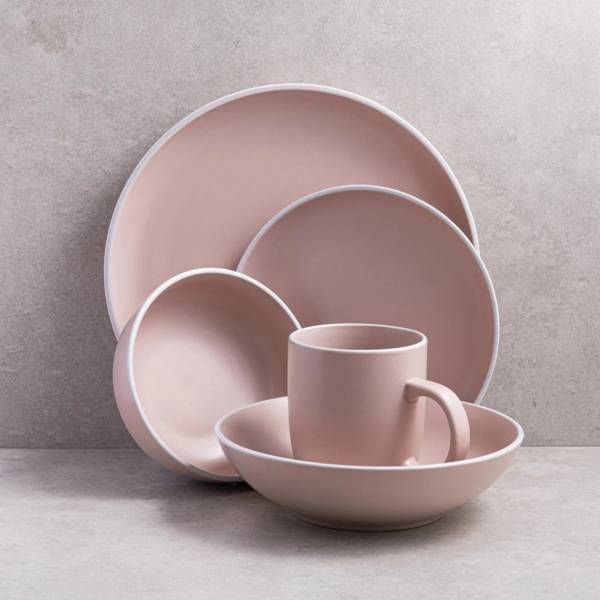 Тарелка обеденная Ardesto Cremona 26 см, Summer pink (AR2926PC) AR2926PC фото