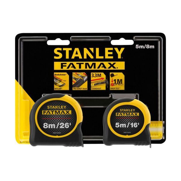 Рулетки 5м + 8м Stanley FatMax FMHT81745-0 FMHT81745-0 фото