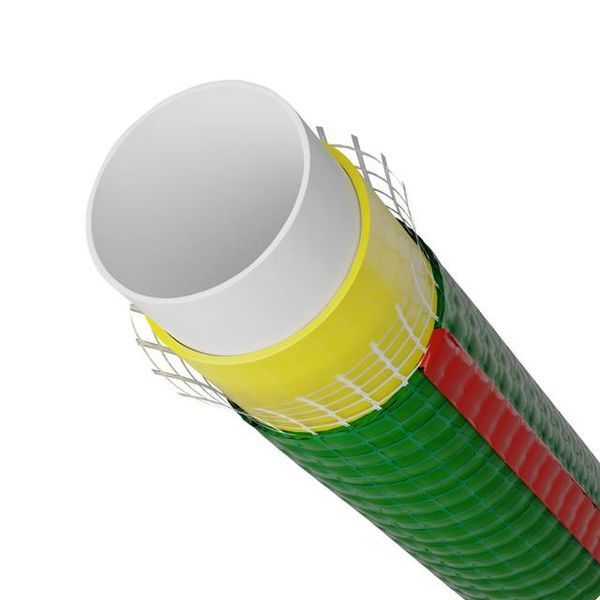 Шланг для води чотирьохшаровий 3/4", 50м, армований PVC INTERTOOL GE-4126 GE-4126 фото