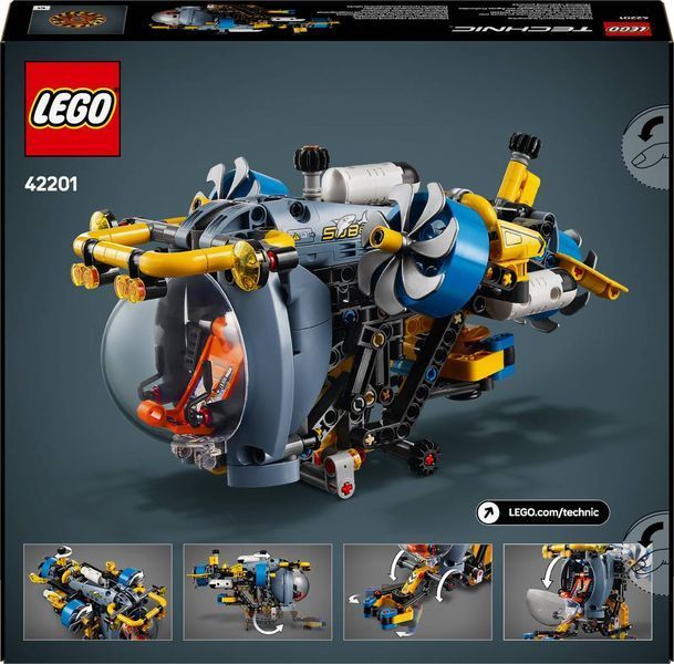 LEGO 42201 Technic Глибоководний дослідницький підводний човен 42201 фото
