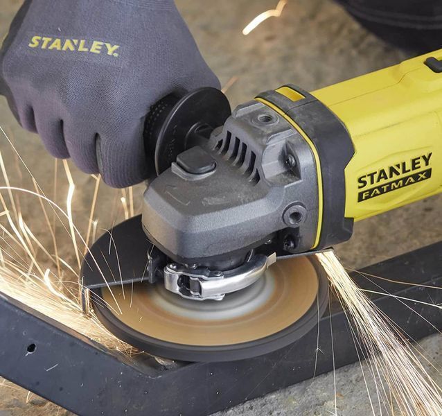 Шлифмашина угловая аккумуляторная - болгарка аккумуляторная STANLEY FATMAX SFMCG400M2K SFMCG400M2K фото
