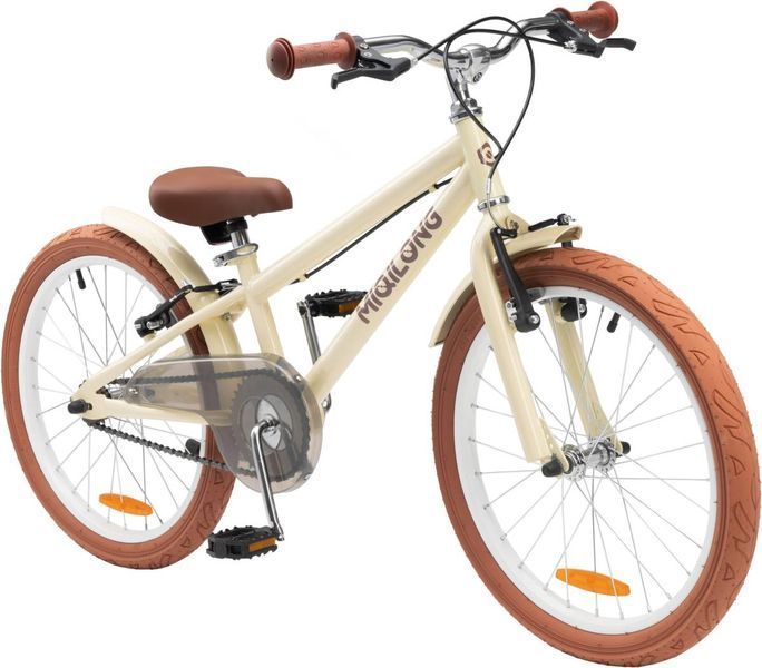 Дитячий велосипед Miqilong RM 20" бежевий (RBB-RM20-BEIGE) RBB-RM20-BEIGE фото