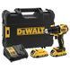 Дрель-шуруповерт аккумуляторная безщеточная ударная DeWALT DCD709D2T DCD709D2T фото 1