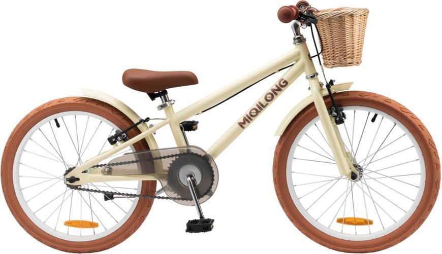 Дитячий велосипед Miqilong RM 20" бежевий (RBB-RM20-BEIGE) RBB-RM20-BEIGE фото