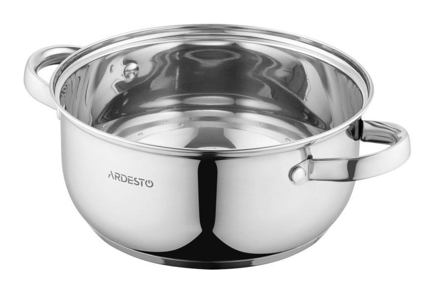 Кастрюля Ardesto Gemini GourmetAosta, 2.7 л, нержавеющая сталь (AR1926BC) AR1926BC фото