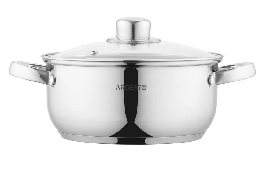 Кастрюля Ardesto Gemini GourmetAosta, 2.7 л, нержавеющая сталь (AR1926BC) AR1926BC фото