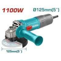 УШМ TOTAL TG11012536 кутова, 1100Вт, 125мм, 12000об/хв. TG11012536 фото