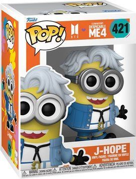 Фігурка Funko POP Rocks: Minions X BTS - J-Hope 889698859639 фото