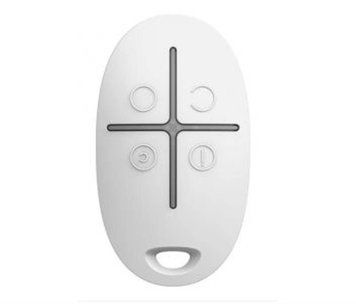 Брелок с тревожной кнопкой Ajax SpaceControl (white) (6267.04.WH1/38166.04.WH1) 6267.04.WH1 фото