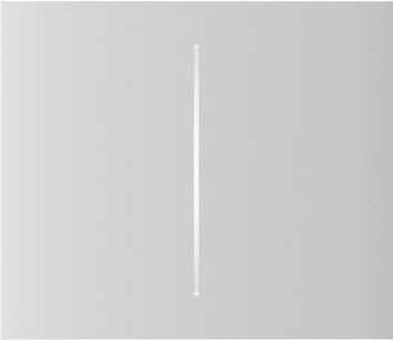 Кнопка центральна для вертикального двоклавішного вимикача Ajax CenterButton Vertical 2-gang for LightSwitch 000046483 фото