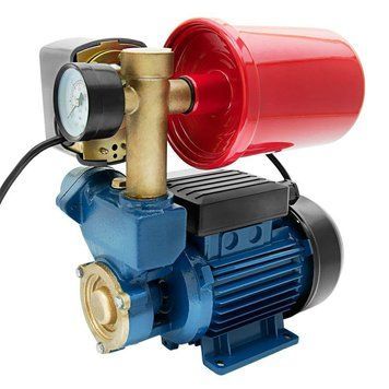 Станция 0.37 кВт Hmax 32 м Qmax 35 л/мин (вихревой насос) 1л WETRON AUTOGP125Z (776010) SG-776010 фото