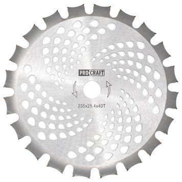 Нож 40T победитовый двухсторонний Procraft D255*25.4 PC-Н_П-2 фото