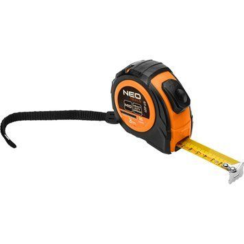 Рулетка Neo Tools, 3мx16мм, з фіксатором змотування 67-221 фото