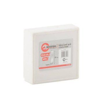 Шпилька для степлера 25 мм d = 0.64 мм 6000 шт./пач. INTERTOOL PT-8725 PT-8725 фото