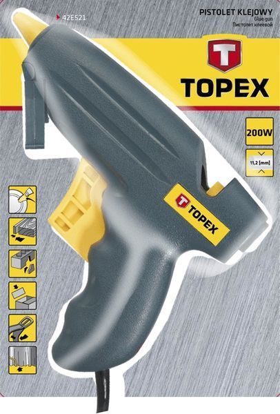 Topex 42E521 клейовий, 11 мм, 200Вт 42E521 фото