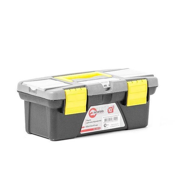 Ящик для інструменту 10" 250*126*99мм INTERTOOL BX-0310 BX-0310 фото