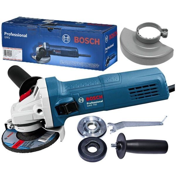 Кутова шліфмашина Bosch GWS 750-125 0.601.394.001 фото