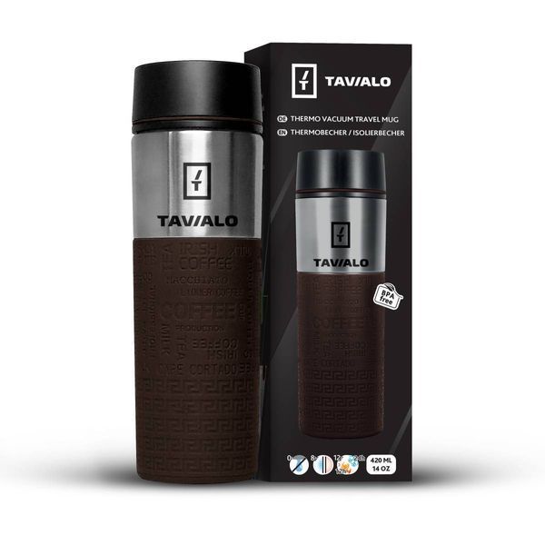 Термокухоль Tavialo 420мл Brown (190420112) 190420112 фото