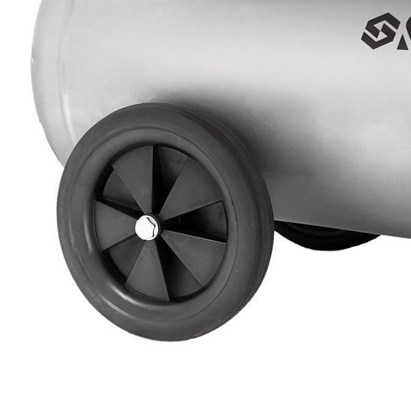 Компресор двоциліндровий 2.5кВт 455л/хв 10бар 50л (2 крана) SIGMA (7043721) SG-7043721 фото