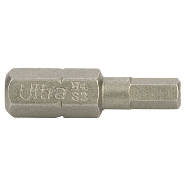 Биты HEX 4&times;25мм &frac14;" 10шт S2 (блистер) ULTRA (4014992) SG-4014992 фото
