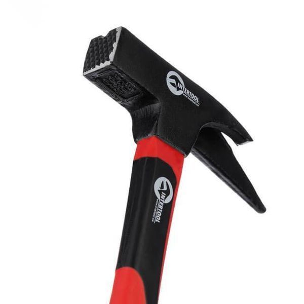 Кровельный молоток 600 г. ручка из фибергласа INTERTOOL HT-0230 HT-0230 фото