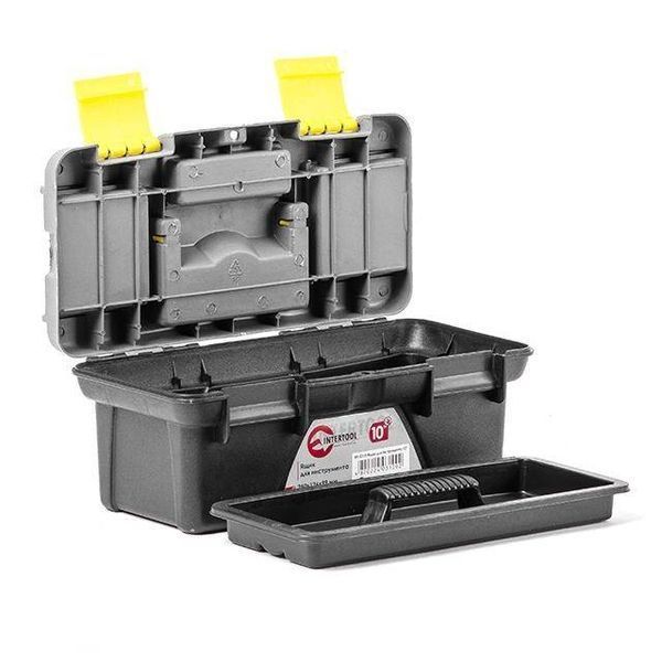 Ящик для інструменту 10" 250*126*99мм INTERTOOL BX-0310 BX-0310 фото