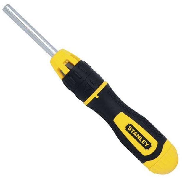 Викрутка Stanley Multibit реверсивна зі змінними вставками (STHT0-62574) STHT0-62574 фото