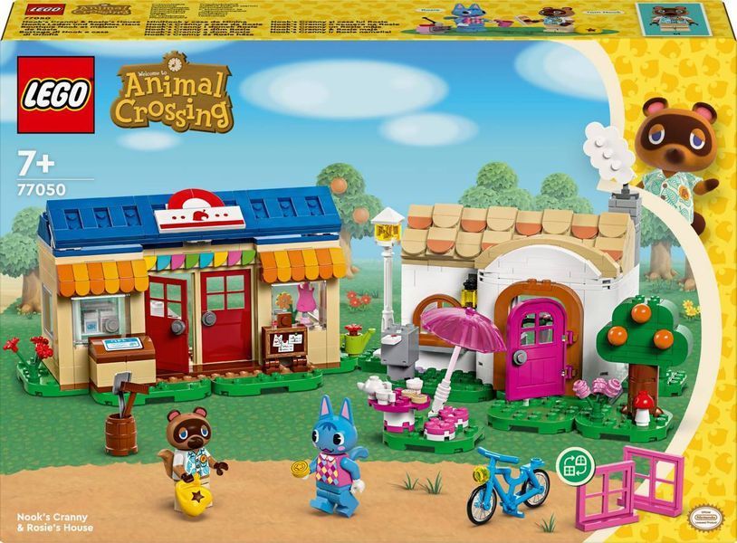 Конструктор LEGO Animal Crossing Ятка Nook's Cranny й будинок Rosie 535 деталей 77050- фото