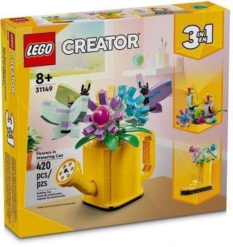 Конструктор LEGO Creator Квіти в лійці 420 деталей (31149) 31149 фото