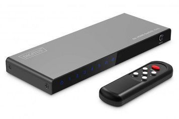 Відеокомутатор DIGITUS UHD HDMI (INx5 - OUTx1), 8K DS-55334 фото