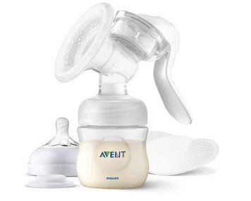Ручний молоковідсмоктувач Philips Avent з пляшкою 115мл SCF430/10 SCF430/10 фото